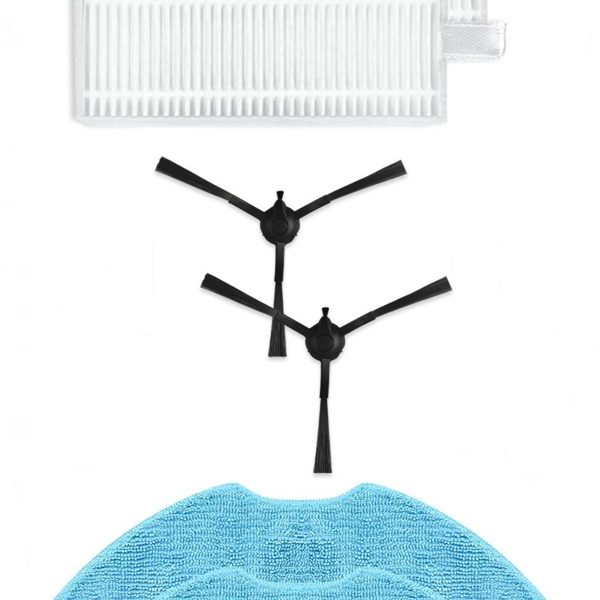 Philips 2000 Serileri HomeRun Aqua ile Uyumlu 2 Adet Hepa Filtre 2 Adet Yan Fırça 2 Adet Mop Paspas