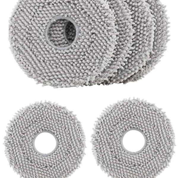 Roborock QRevo L Uyumlu 6 Adet Mop Fiber Paspas