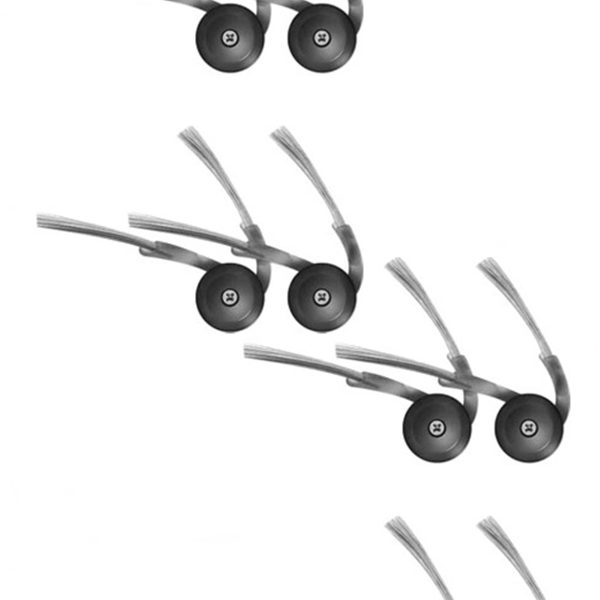 Roborock QRevo Curv Uyumlu 8 Adet Yan Fırça