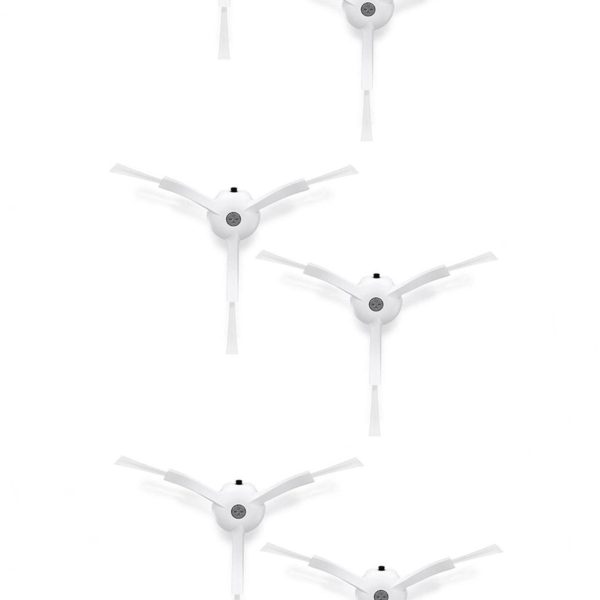 Roborock QRevo Plus Uyumlu 6 Adet Beyaz Yan Fırça