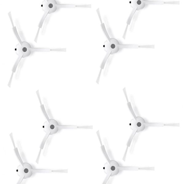 Roborock QRevo Plus Uyumlu 8 Adet Beyaz Yan Fırça