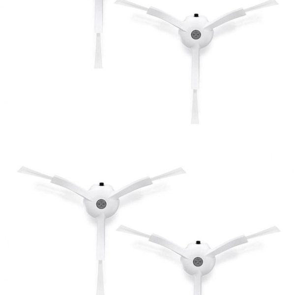 Roborock S8 Sonic Uyumlu 4 Adet Beyaz Yan Fırça