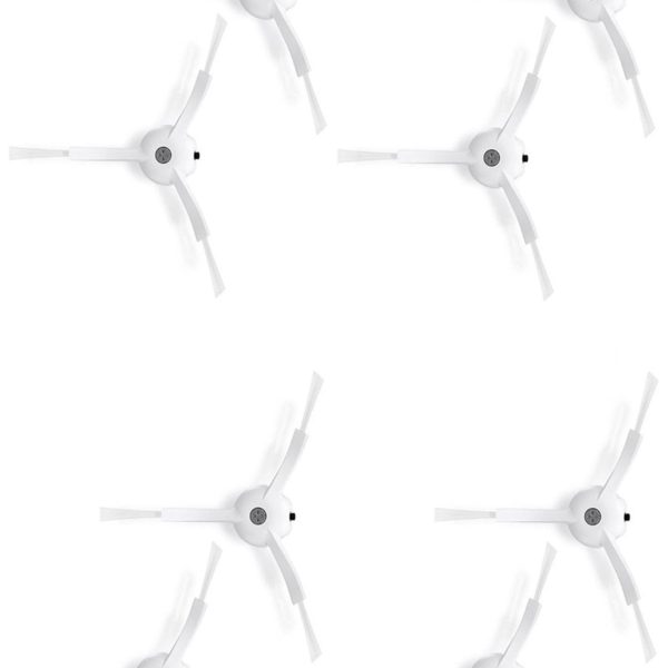 Roborock Q8 & Q8 Max Uyumlu 8 Adet Beyaz Yan Fırça