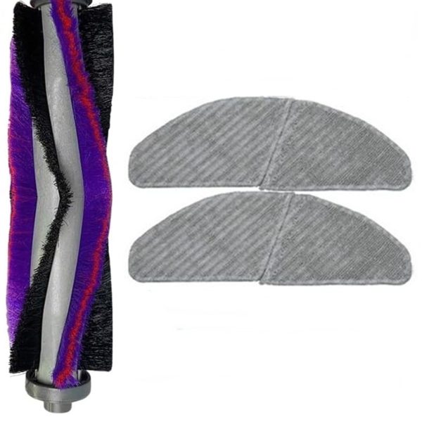 Fakir Robert RS 780 Uyumlu 1 Adet Ana Fırça 2 Adet Mop Fiber Paspas