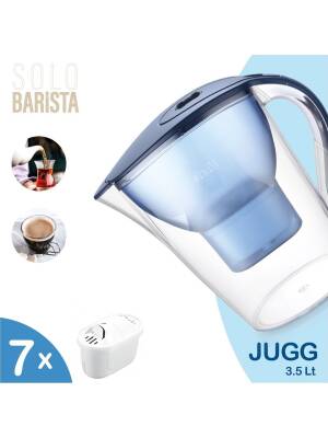 Jugg 3.5 Litre Su Arıtma Sürahisi + 7 Adet Filtre