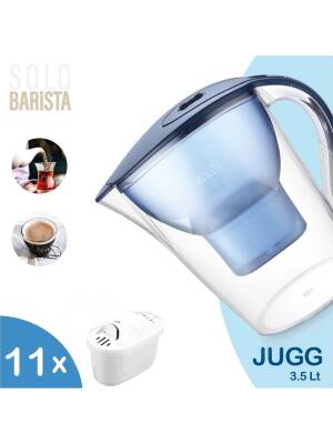 Jugg 3.5 Litre Su Arıtma Sürahisi + 11 Adet Filtre