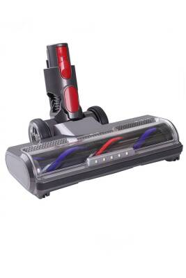 Dyson LED Işıklı Turbo Başlık - Karma Zemin Kıl Fırçalı Rulo - V7 V8 V10 V11 V15 Uyumlu