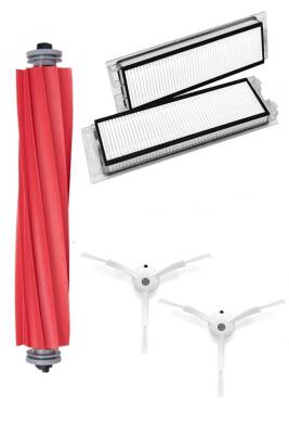 Roborock QRevo Uyumlu 5 Parça Set (DİKKAT: S - Pro - MaxV Modellerine Uymaz)