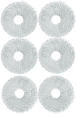 Roborock QRevo C Uyumlu Mikrofiber Mop Paspas 6 Adet