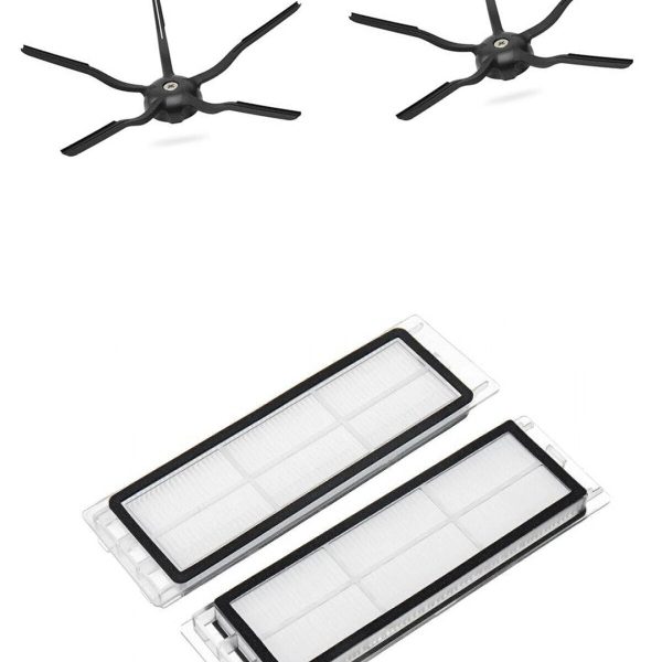 S5 S5 Max S6 S6 Pure Uyumlu Yeni Nesil Hepa Filtre 5 Kollu Yan Fırça Set